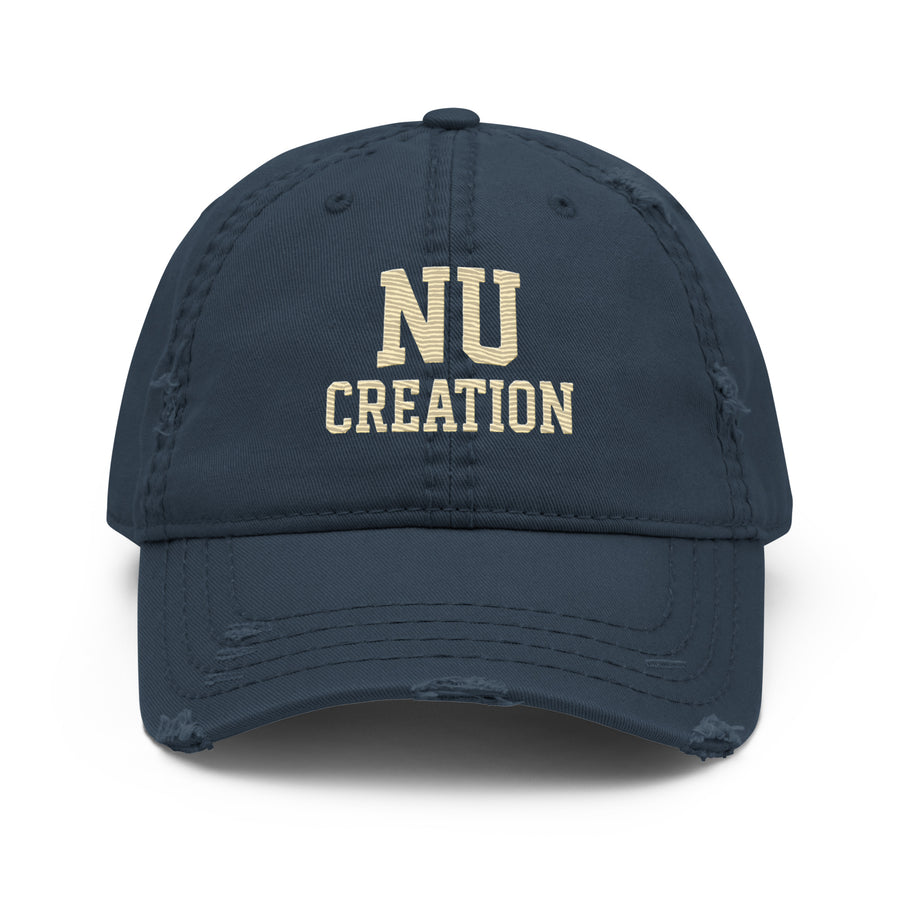 NU Creation Distressed Dad Hat