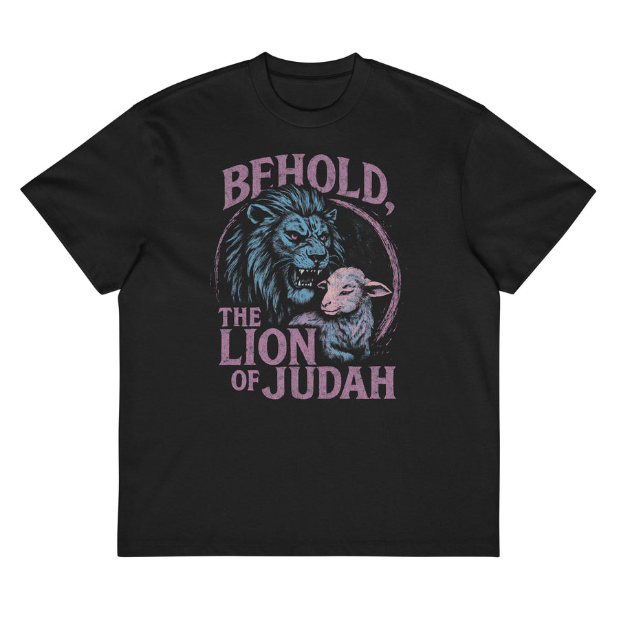 Lion of Judah Men’s box tee