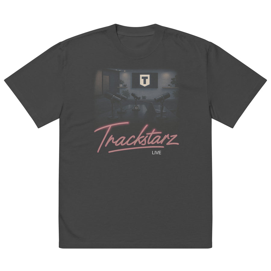Trackstarz Live Oversized faded t-shirt