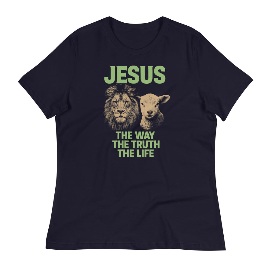 The Way The Truth The Life Women's Relaxed T-Shirt