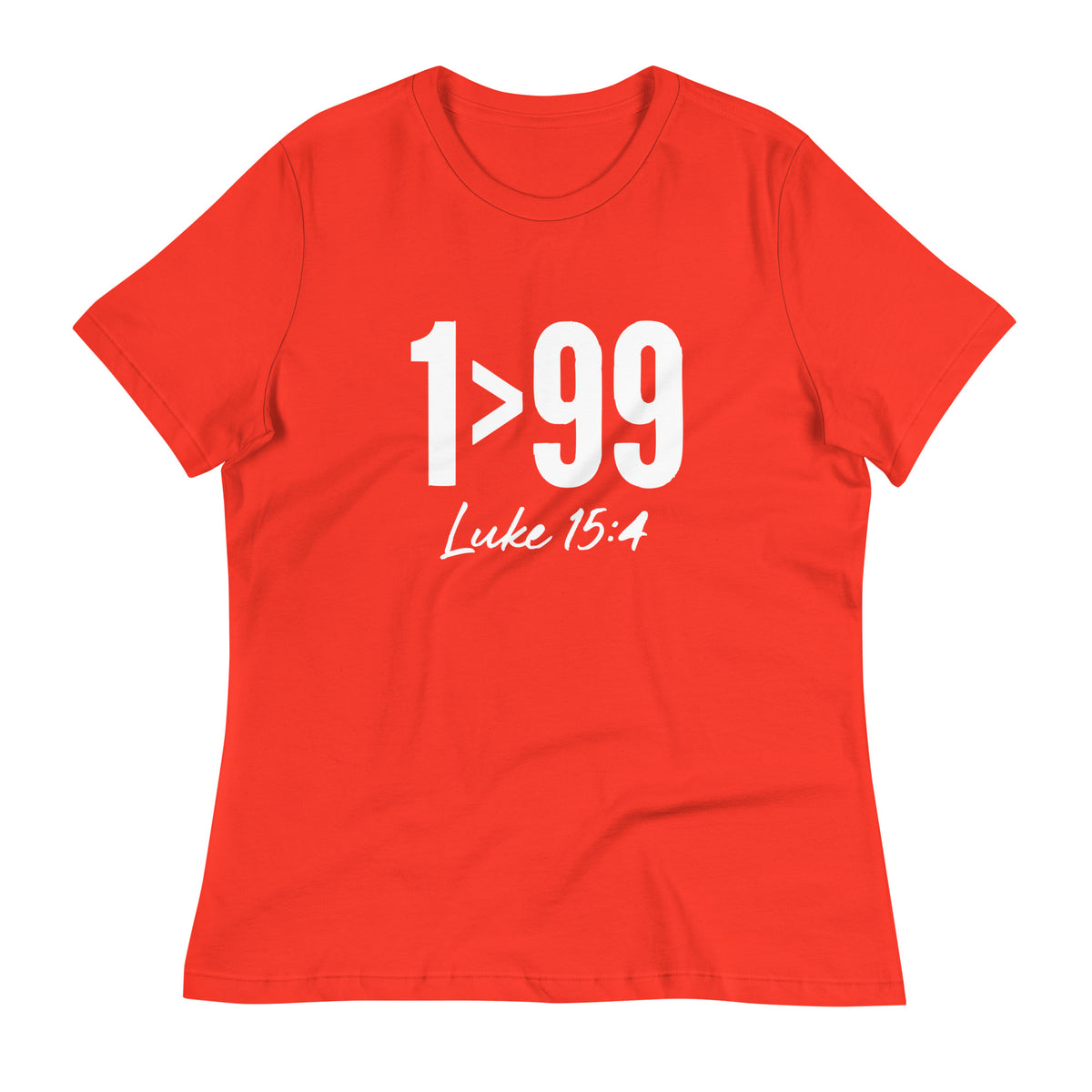 1 > 99 Women's Relaxed T-Shirt