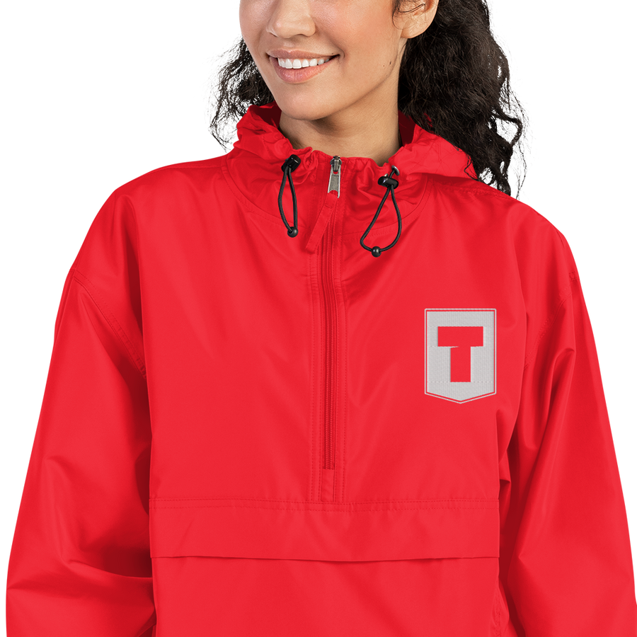 Embroidered Champion Packable Jacket