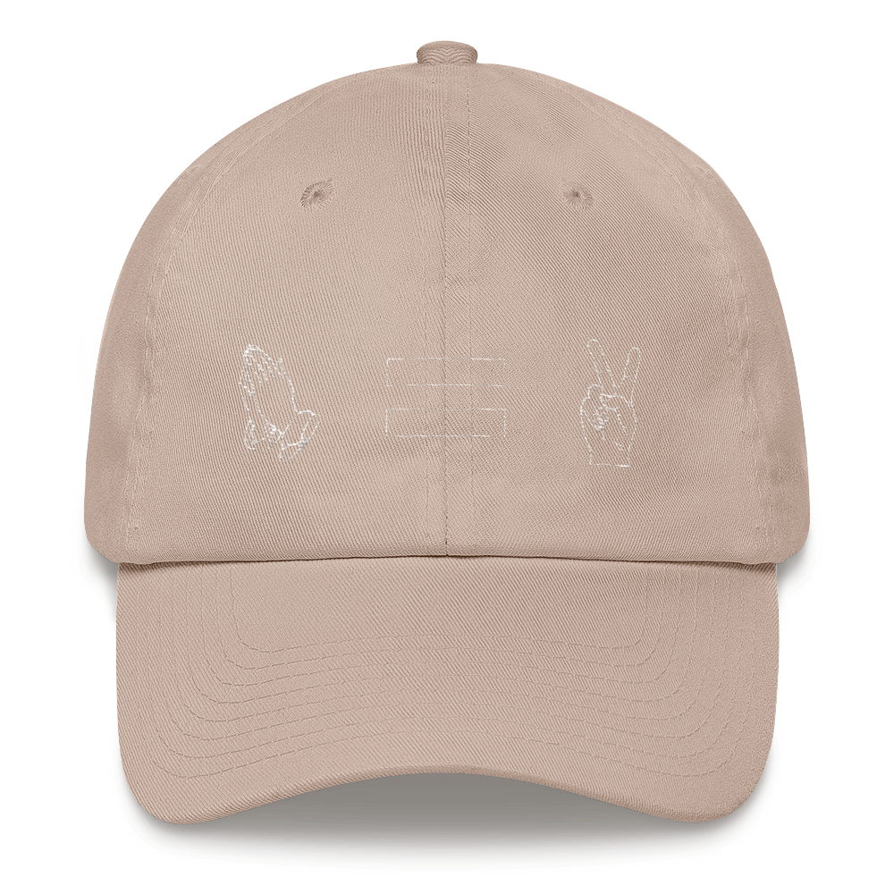 Prayer = Peace Dad hat